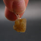 Rare Herderite Crystal Silver Pendant from Brazil - 0.6" - 1.20 Grams