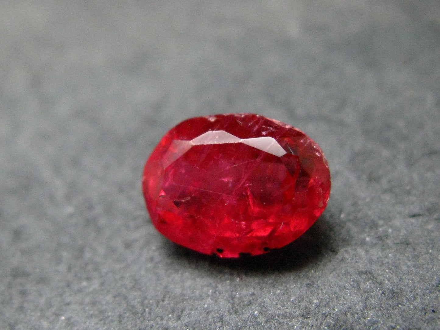 Extremely Rare Gem Rhodonite Cut Stone From Brazil - 1.96 Carats