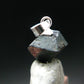 Magnetite Crystal Silver Pendant From Bolivia - 0.6" - 1.79 Grams