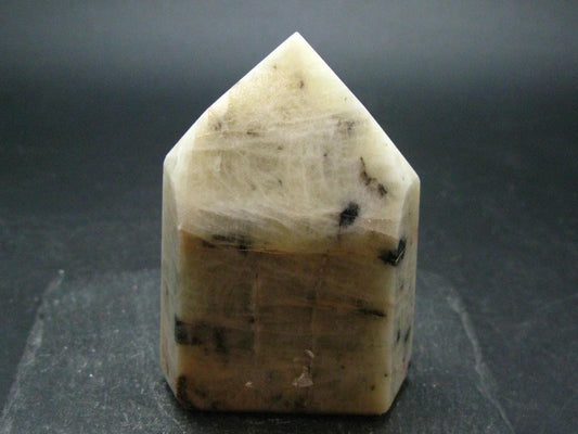 Nice Golden Amblygonite Obelisk from Brazil - 148.59 Grams - 2.5"