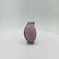 Natural Pink Kunzite Pendant | Sterling Silver, Heart Chakra Stone