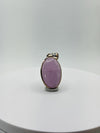 Natural Pink Kunzite Pendant | Sterling Silver, Heart Chakra Stone