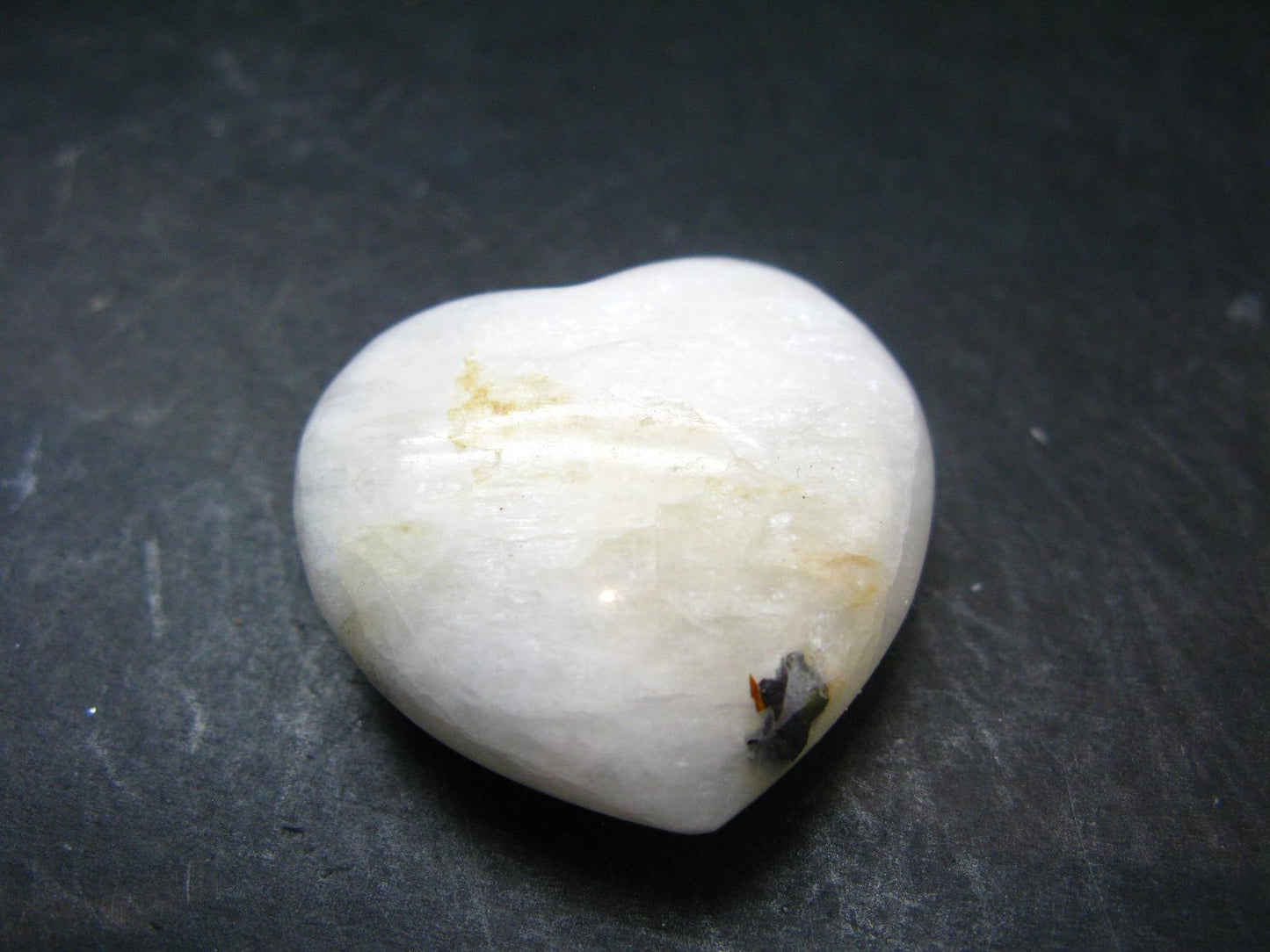 Rare Cryolite Heart From Greenland - 1.5" - 40.83 Grams