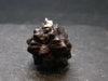 Very Rare Z-Stone (Limonite after Marcasite) Silver Pendant from Sahara Dessert, Egypt - 1.1" - 15.04 Grams