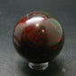 Bloodstone Sphere From India - 1.5" - 76.08 Grams