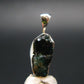Blue Lazulite Silver Pendant From Pakistan - 0.8" - 1.88 Grams