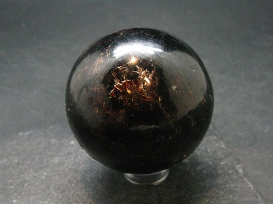 Red Garnet Almandine 1.9" Sphere From India - 245 Grams