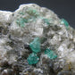 Emerald Beryl Crystals On Matrix From Colombia - 1.8"- 63.97 Grams