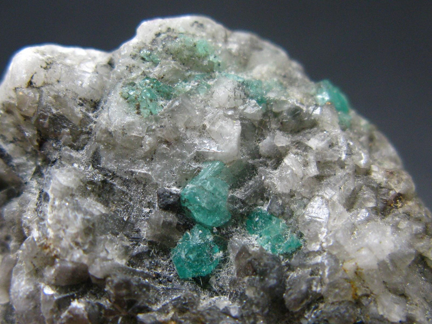 Emerald Beryl Crystals On Matrix From Colombia - 1.8"- 63.97 Grams
