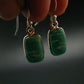 Amazonite Silver Earrings from Russia - 2.47 Grams