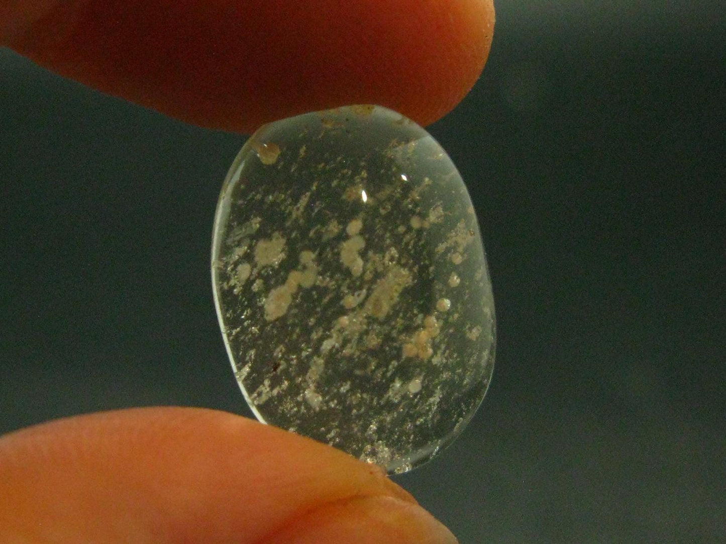 Nice Gem Libyan Tektite Cabochon From Libya - 1.87 Grams