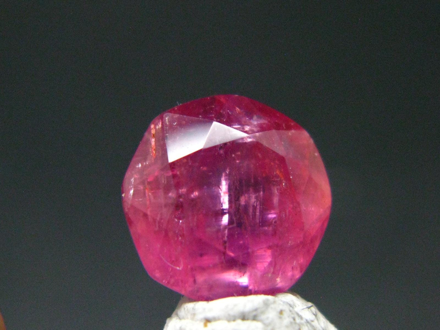Rare Large Pezzottaite Pink Beryl Cut Facetted Gem from Madagascar - 3.06 Carats
