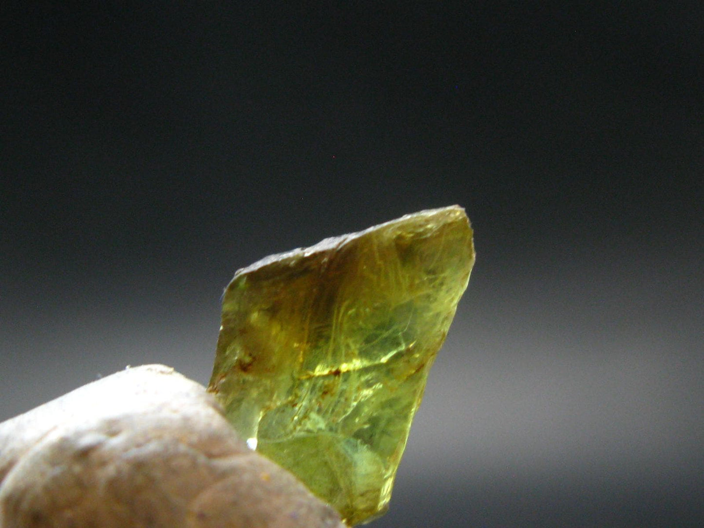 Rare Titanite Sphene Crystal From Brazil - 0.5"