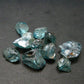 Lot of 10 Blue Zircon Crystals From Cambodia - 33.45 Carats