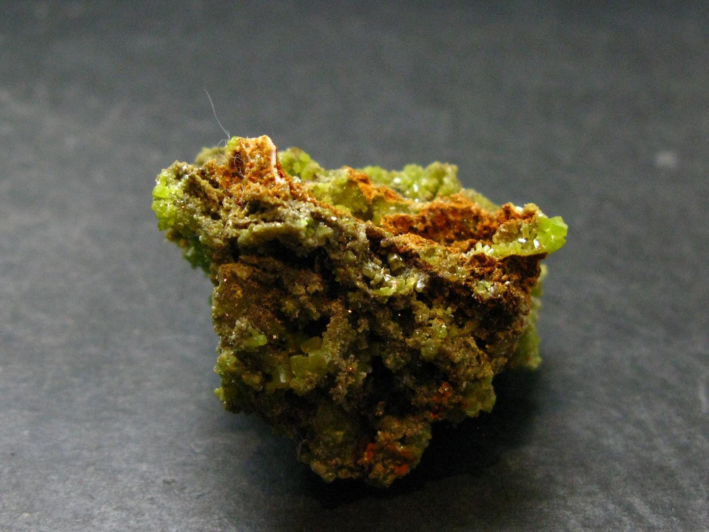 Very Nice Rare Pyromorphite Cluster from China - 1.6" - 44.81 Grams
