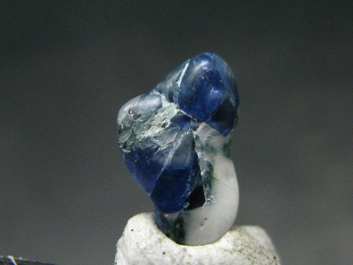 Gem Benitoite & Natrolite Polished Stone From California - 1.35 Carats