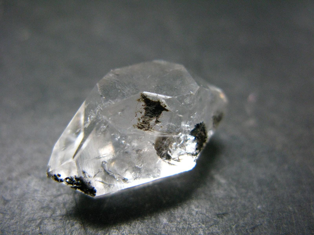 Fine Herkimer Diamond Quartz Crystal From New York - 0.9" - 3.55 Grams
