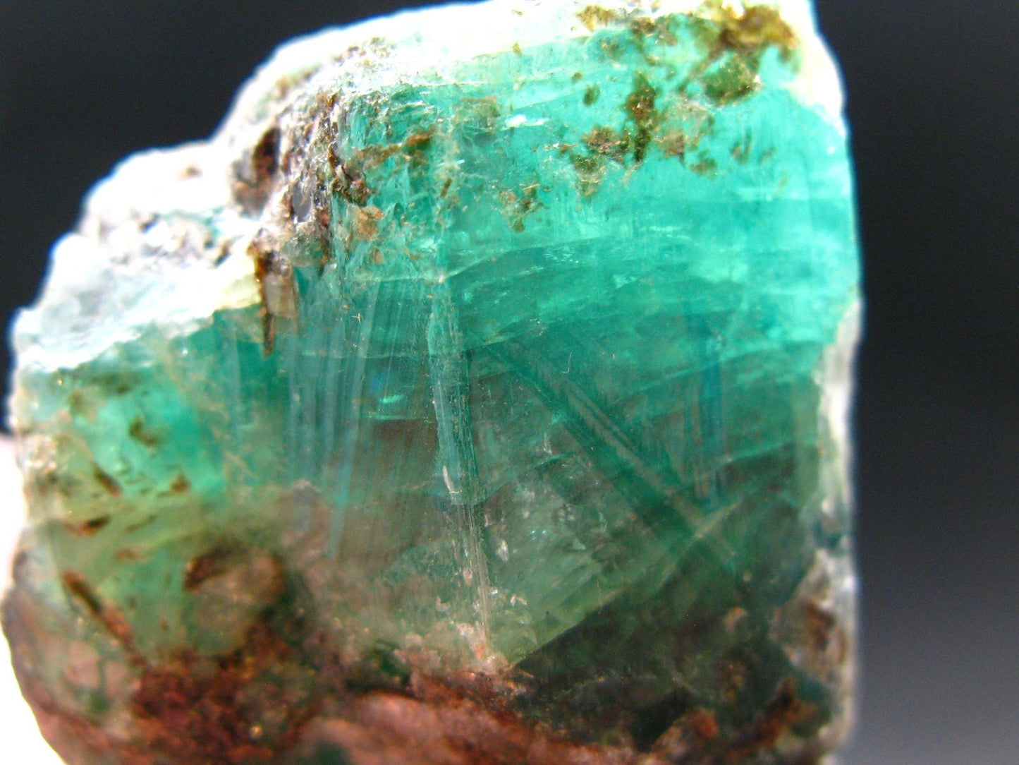 Fantastic Emerald Beryl Cluster From Russia - 1.8" - 56 Grams