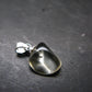 Bytownite Golden Labradorite Silver Pendant From Mexico - 0.6"