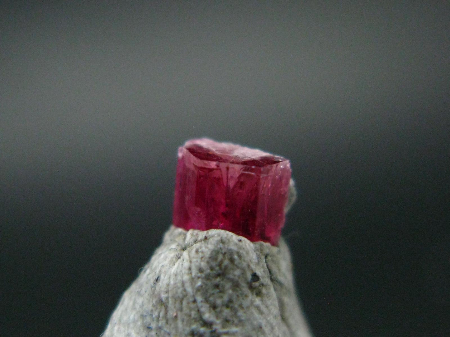 Nice Rare Gem Bixbite Red Emerald Beryl Crystal From Utah USA - 0.26 Carats