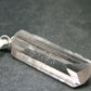 Nice Terminated Danburite Crystal Silver Pendant from Russia - 1.2" - 1.75 Grams