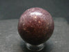 Lepidolite sphere from Brazil - 1.1"
