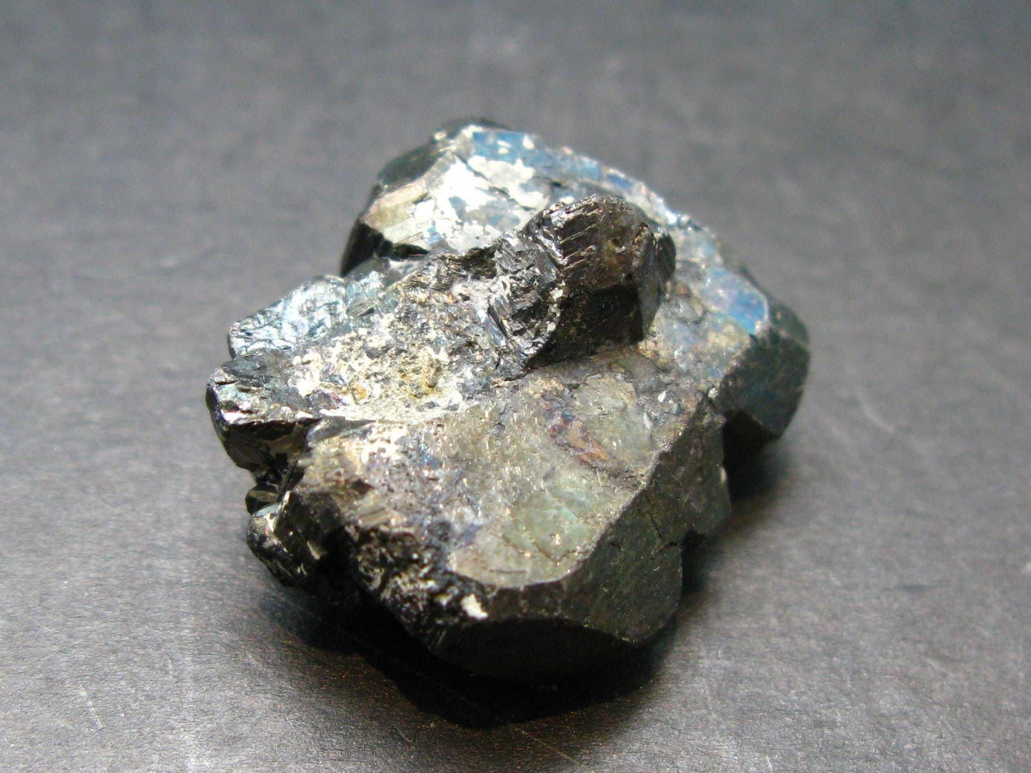 Silver Gray Terminated Bournonite Crystal from China - 12.48 Grams - 0.8"