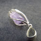 Purple Scapolite Pendant in SS From Afghanistan - 1.3" - 2.57 Grams