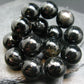Hypersthene Genuine Bracelet ~ 7.5 Inches ~ 16mm Round Beads
