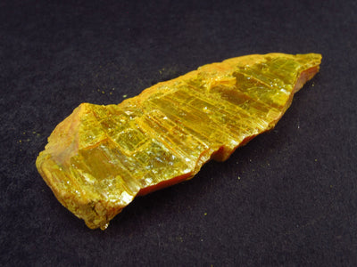 Rare Sweet Golden Orpiment from Russia - 2.5" - 14.75 Grams