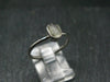 Green Herderite Silver Ring From Brazil - 1.97 Grams - Size 8