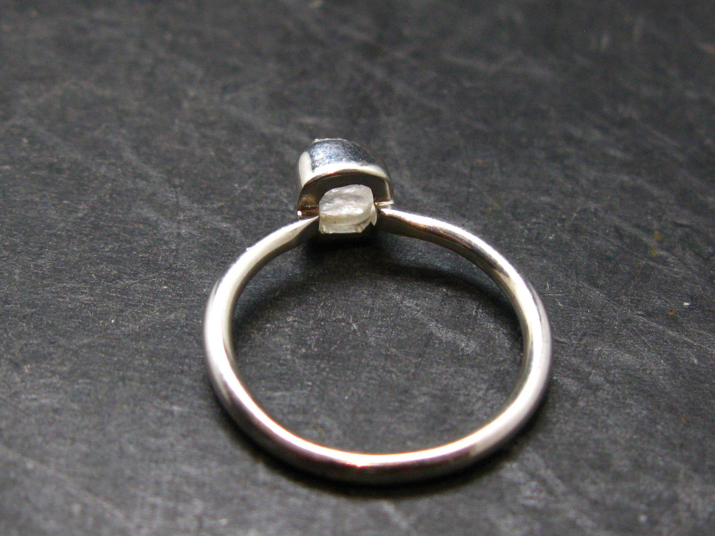 Phenakite Phenacite Sterling Silver Size 6 Ring from Russia - 1.71 Grams