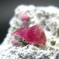 Rare Gem Bixbite Red Emerald Beryl Cluster From Utah USA - 1.2" - 6.32 Grams