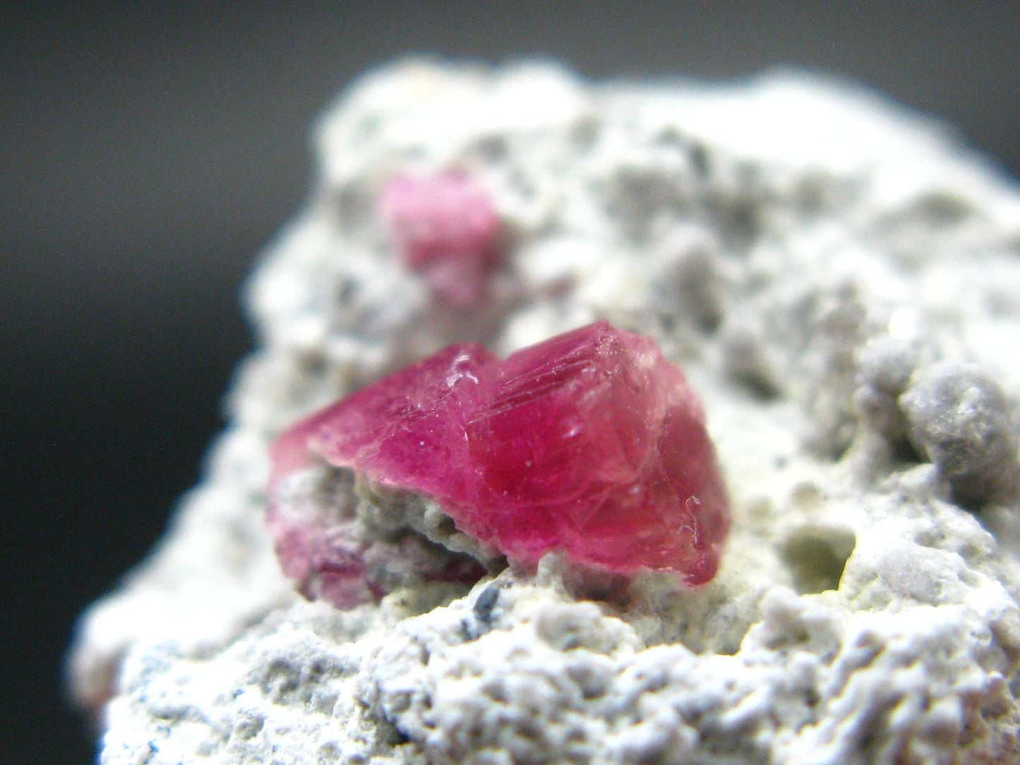 Rare Gem Bixbite Red Emerald Beryl Cluster From Utah USA - 1.2" - 6.32 Grams
