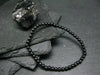 Shungite Genuine Bracelet ~ 7 Inches ~ 4mm Round Beads