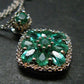 Emerald Silver Pendant W/Chain From Colombia - 4.16 Grams Total