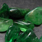 Lot of 10 Tsavorite Garnet Gem Tumbled Stones From Tanzania - 24.11 Carats