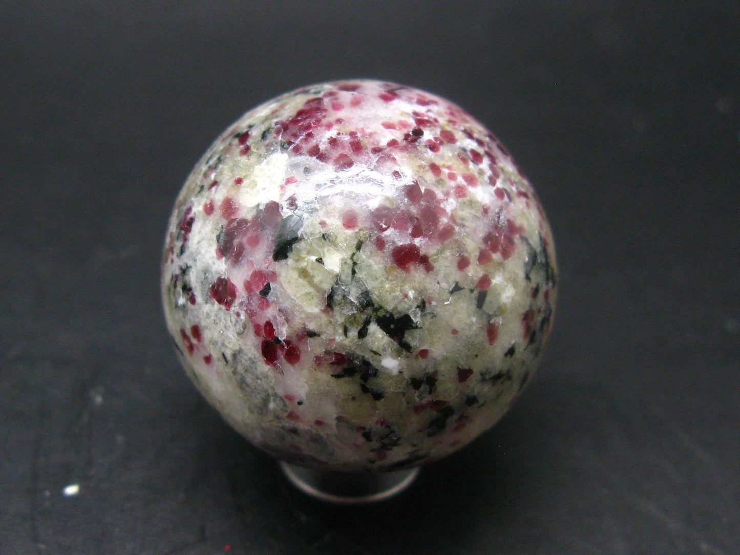 Rare Kakortokite Ball Sphere From Greenland - 76.12 Grams - 1.5"