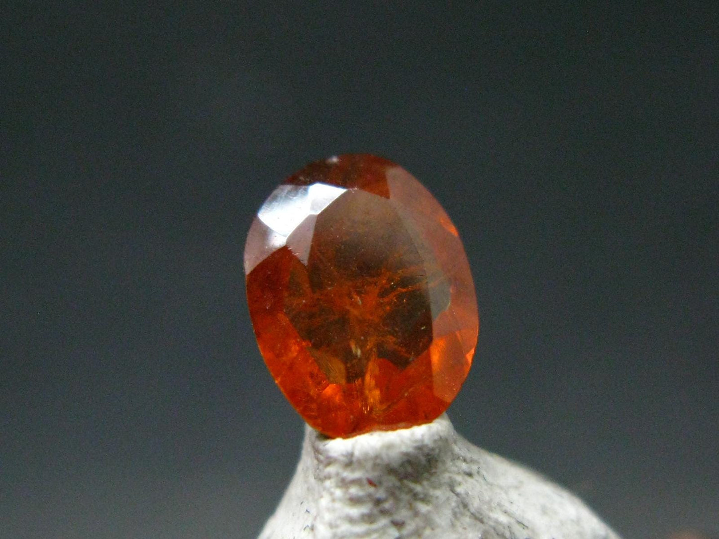 Hessonite Garnet Gem Cut Stone From Sri Lanka - 1.41 Carats