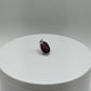 Natural Ruby Sterling Silver Pendant | July Birthstone