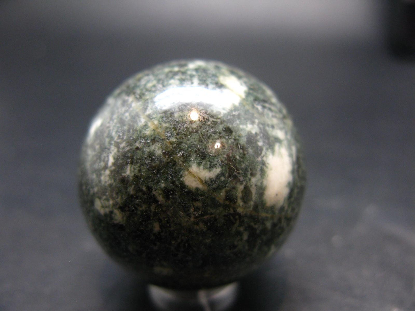 Rare Stonehenge Bluestone Sphere Ball From Wales UK - 1.3" - 67.62 Grams