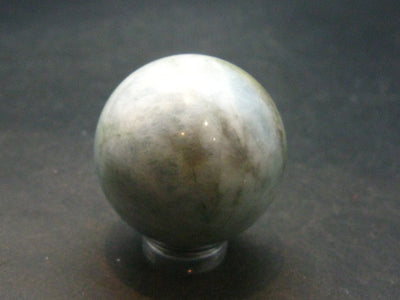 Blue Aquamarine Sphere Ball From Brazil - 1.3" - 51.46 Grams