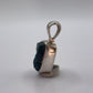 Grandidierite Natural Crystal Pendant Deep Blue Green Stone Silver Necklace Gift