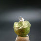 Rare Sharp Flashy Gemmy Demantoid Garnet Pendant from Madagascar - 0.7" - 2.54 Grams