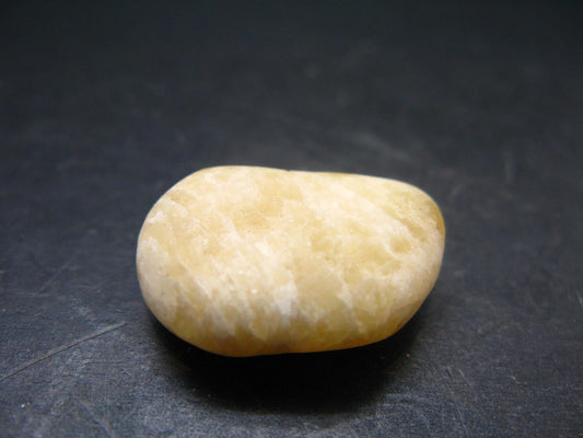 Very Nice Raw Agni Gold Danburite Tumbled Stone from Tanzania - 1.1" - 10.79 Grams