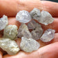 Lot of 10 Gray Herderite Crystals from Africa - 65.0 Carats