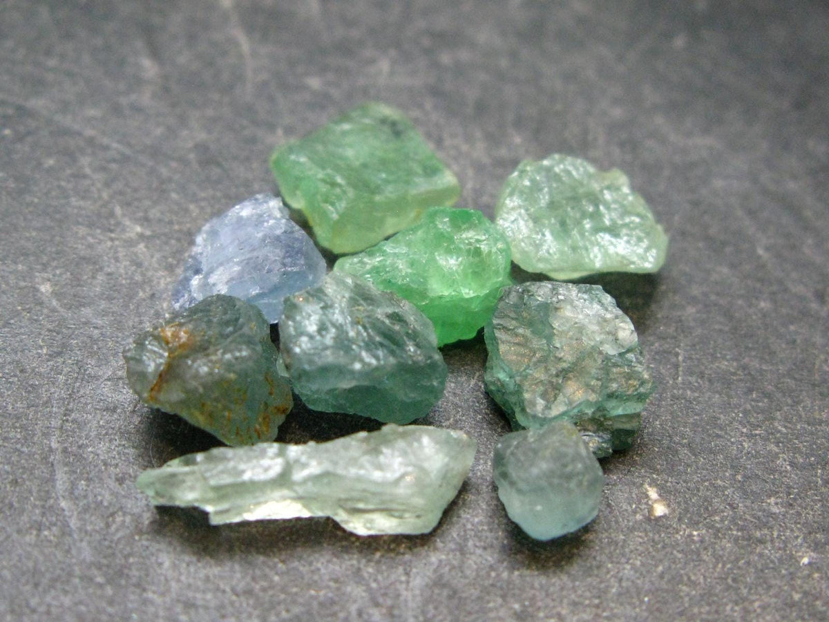 Rare Lot of Kornerupine Crystals from Tanzania - 32.40 Carats
