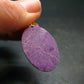 Rare Silver Stichtite Pendant from Australia - 1.3"