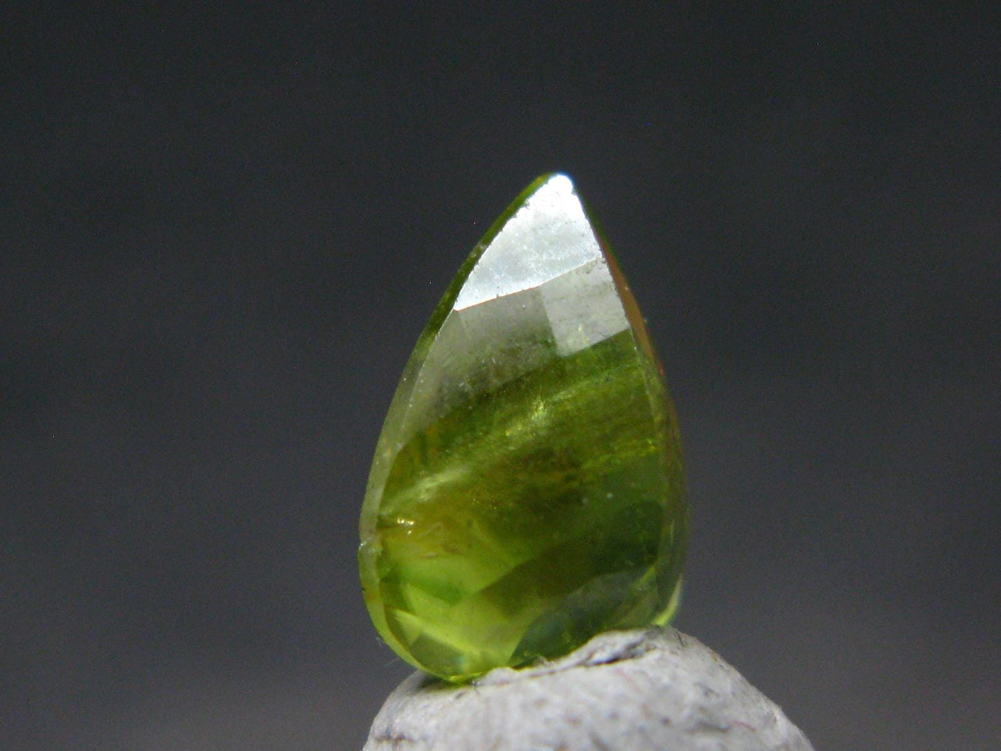 Rare Titanite Sphene Gem Cut Stone From Brazil - 2.42 Carats