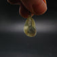 Gem Libyan Desert Glass Tektite Pendant Sterling Silver from Libya - 1.0" - 2.3 Grams